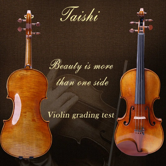 MMOOKA Tai's Mestre Violin 4/4 Violin  45-y old Spruce!Guarnieri '1744'' Ole Bull' Violin violino Copy!  One Pc Back!Concer