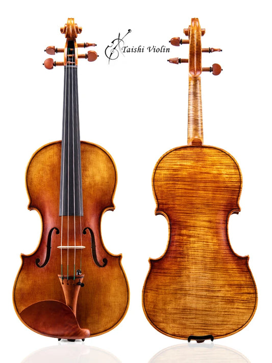 MMOOKA Taishi copy Antonio Stradivari 1715 IL Cremonese  Professional violin musical instrument +case, bow, Free shipping!