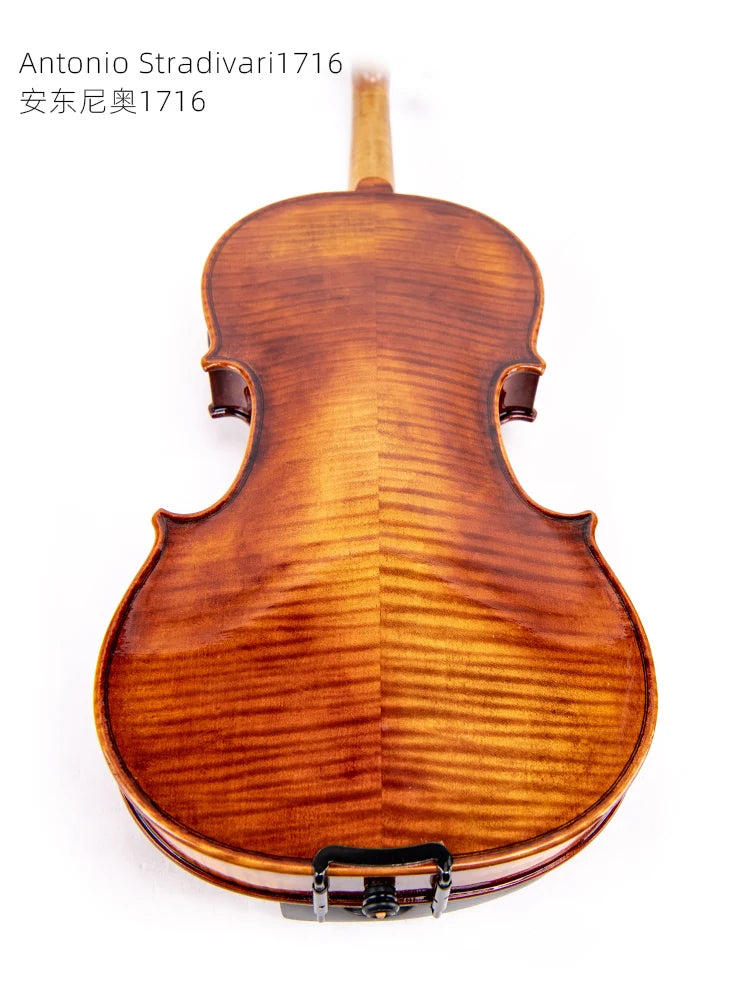 MMOOKA Taishi master violin! European tree! Copy of Antonio Stradivari 1716! Strong and deep tone! Free shipping! Aubbrt bridge!