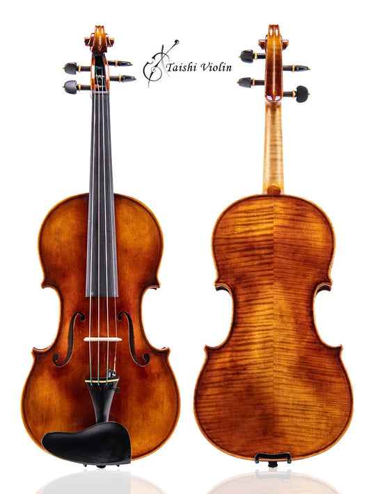 MMOOKA Taishi master violin! European tree! Copy of Antonio Stradivari 1716! Strong and deep tone! Free shipping! Aubbrt bridge!