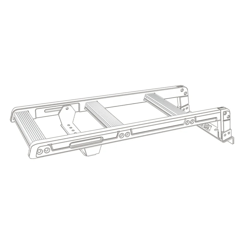 Tank Tuning Zubehör spezifisch Luftfahrt Aluminium legierung Dacht räger Zugang Leiter Kit hochfest leicht angepasst