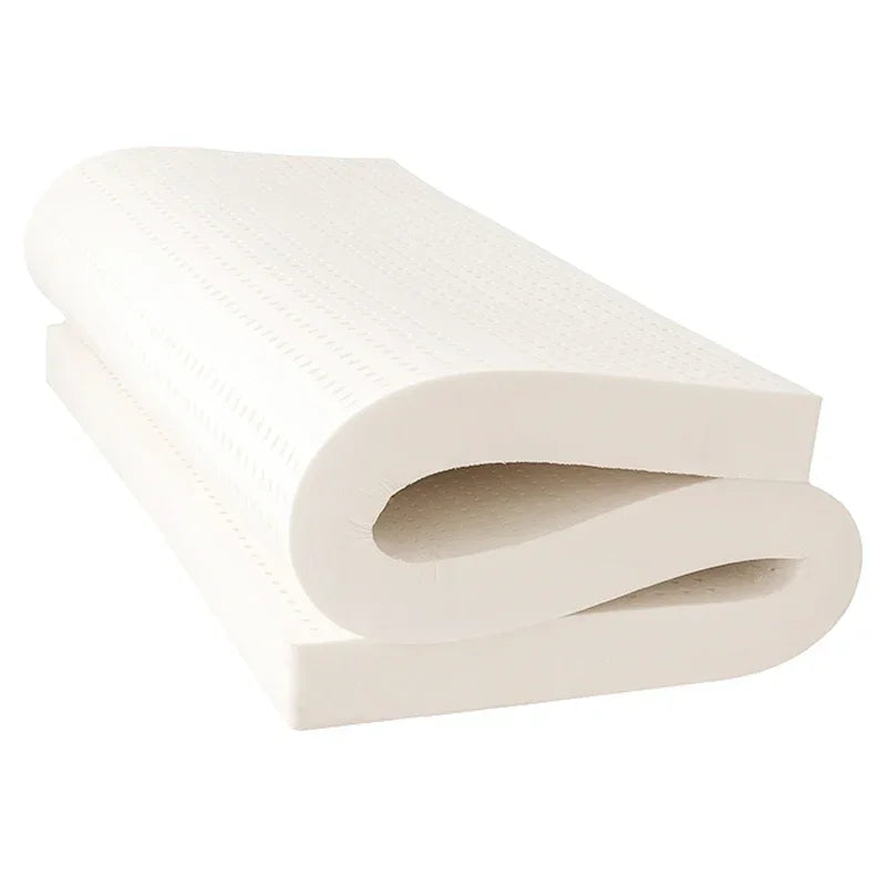 Tatami Mat Mattress Folding Sleeping Mat Natural Latex Luxury Hotel Rubber Household White Colchon Plegable Bedroom Furniture