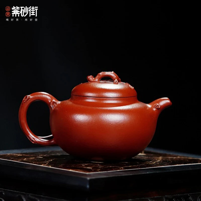 Tea Gas Stove Kettle 101ml Inclusive 200ml Inclusive Purple Clay 151 200ml Yes Handmade Big Red Pouch Teapots Tea Pots Wholesale