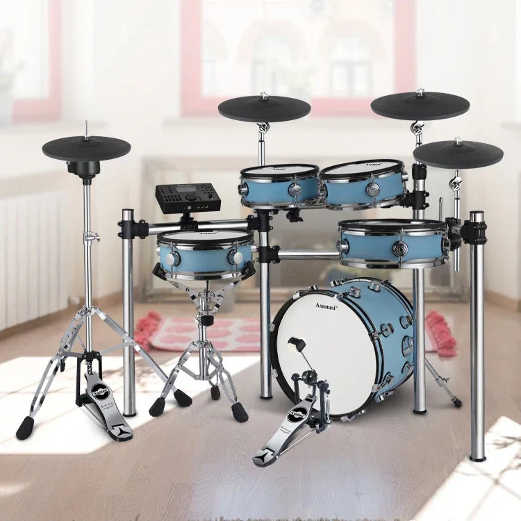 MMOOKA Technology Production Electronic Drums MX516-1Professional Musical Drum Set Toy Electronic Drum Musical Instruments