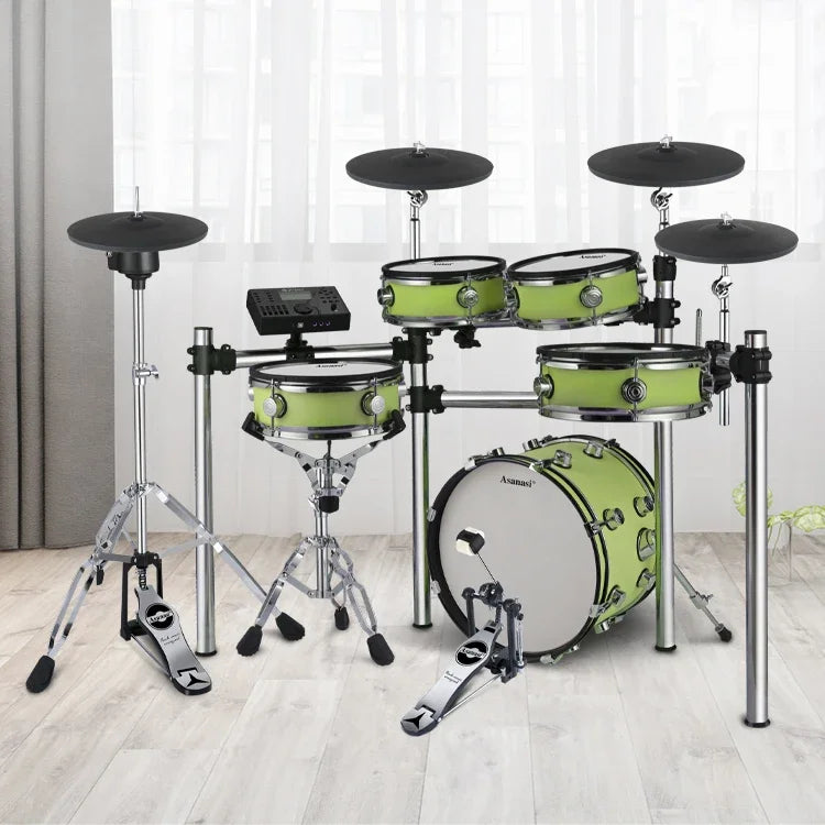 MMOOKA Technology Production Electronic Drums MX516-1Professional Musical Drum Set Toy Electronic Drum Musical Instruments