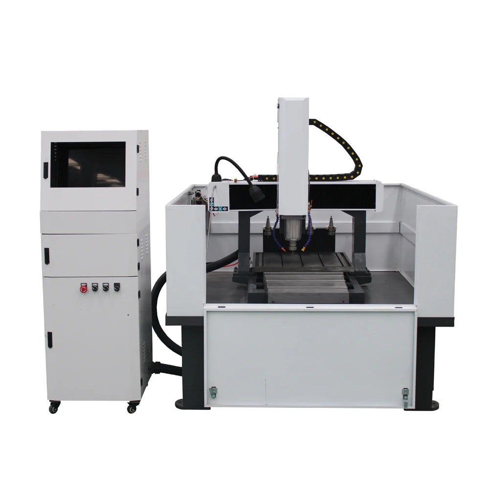 Tekai Good Quality Kit Engraver 6060 CNC Router Metal Milling Machine With Automatic Tool Changer
