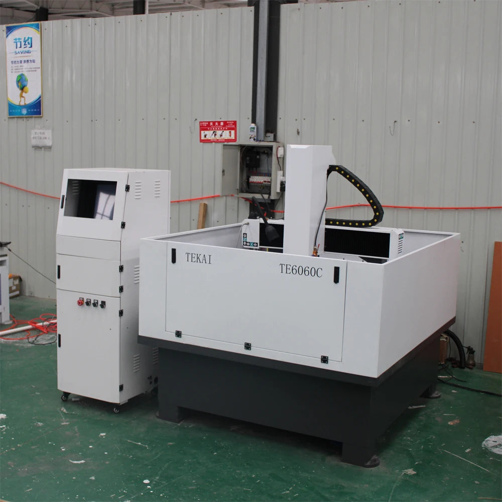 Tekai Good Quality Kit Engraver 6060 CNC Router Metal Milling Machine With Automatic Tool Changer