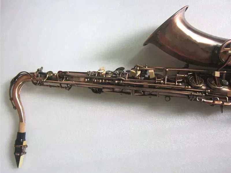 MMOOKA Tenor Sax, professional Musical Instruments Antique Copper Saxophone and case