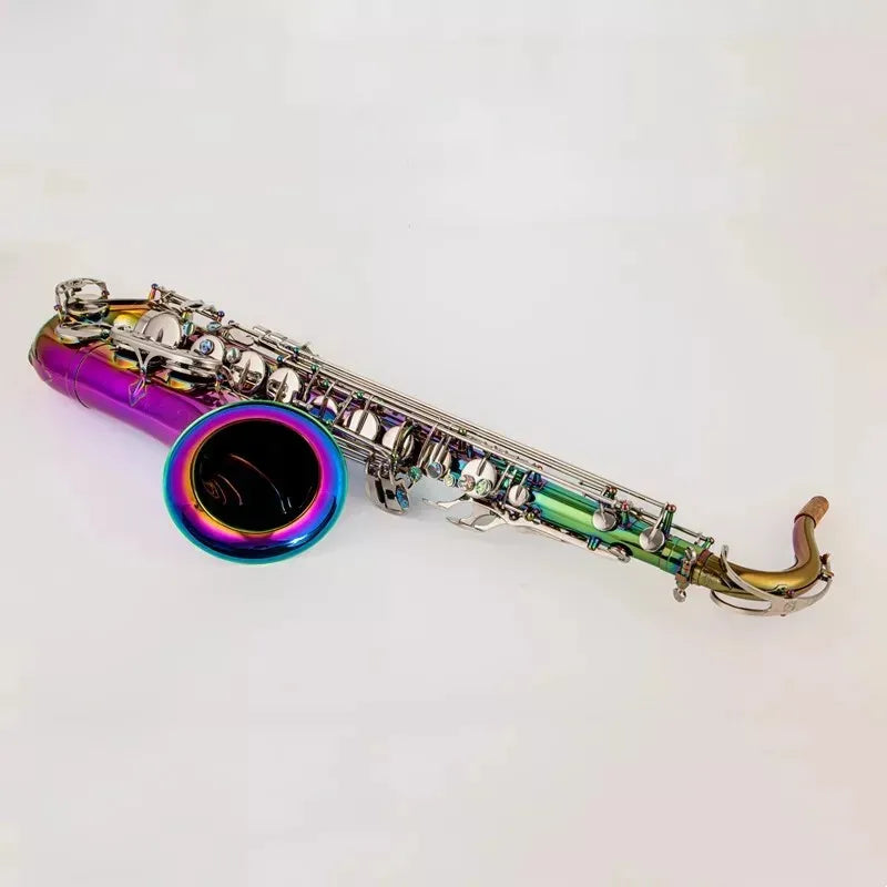 MMOOKA Tenor Saxophone, Bb Tune lacquered Dazzling colour sax With Case