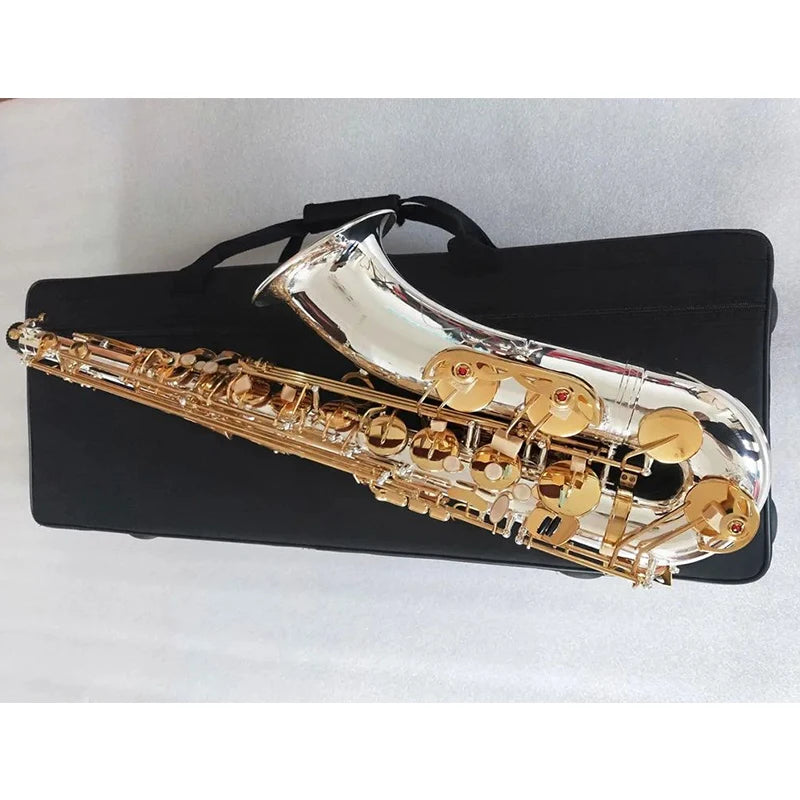Tenor Saxophone T-W037 High Quality Sax B flat tenor saxophone playing professionally paragraph Music Saxophone Free shipping