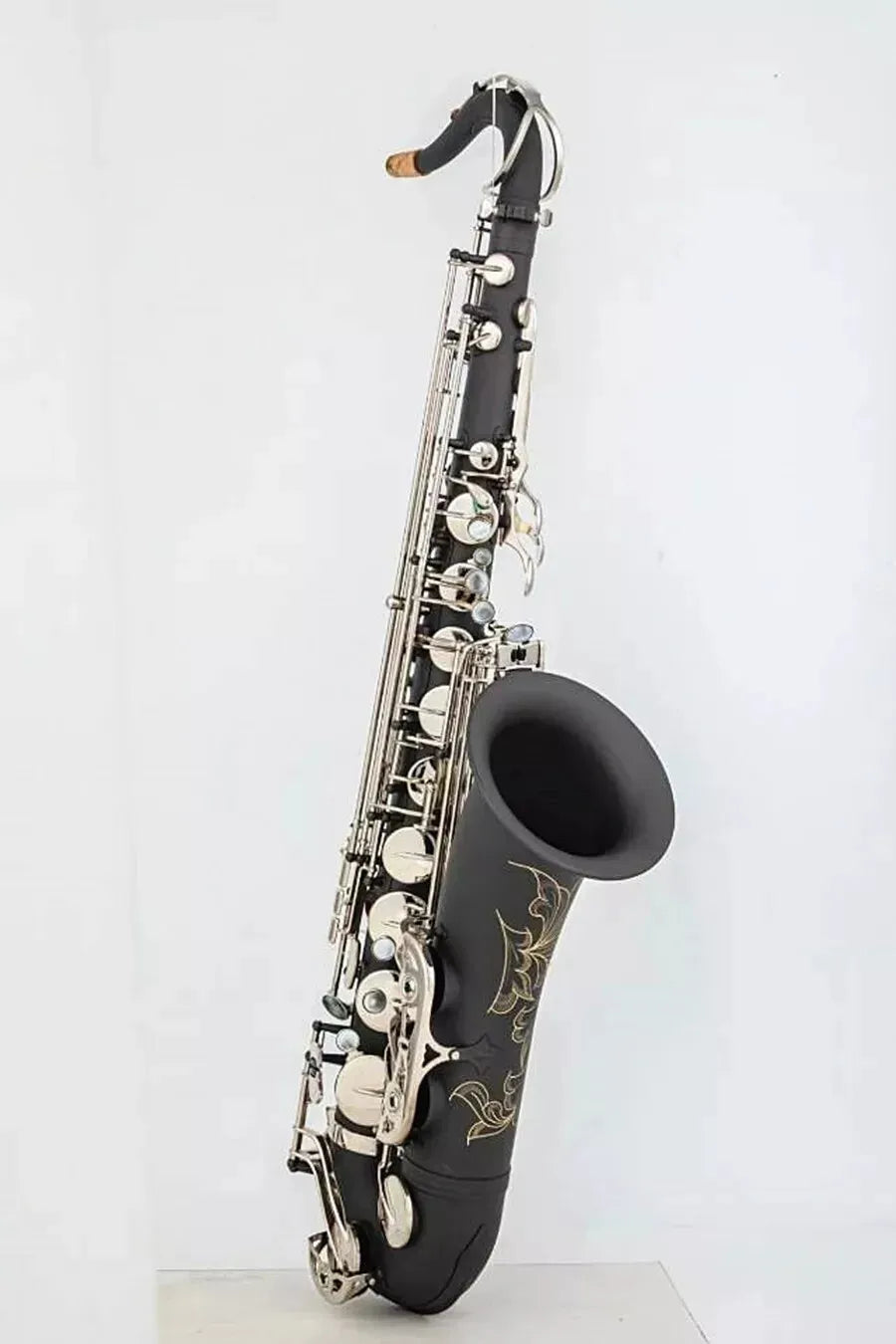 Tenor saxophone, B Flat Black Musical instrument playing Sax With Case