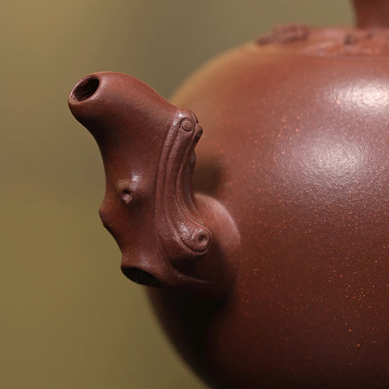 |The work product] masters all hand are recommended retro yixing pot bottom tank black squirrel grapes