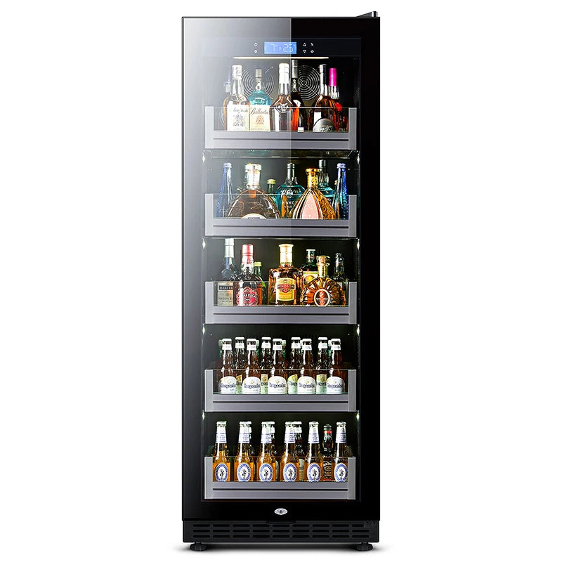 Thermostatic foreign wine cabinet, office, household ice bar, refrigerator, beverage refrigeration and preservation cabinet