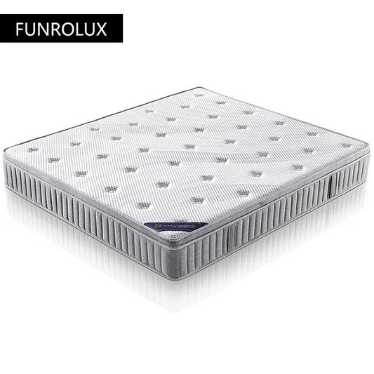 Three-proof natural latex mattress top ten brands home Simmons1.8Rice1.5mIndependent spring coconut palm hard pad
