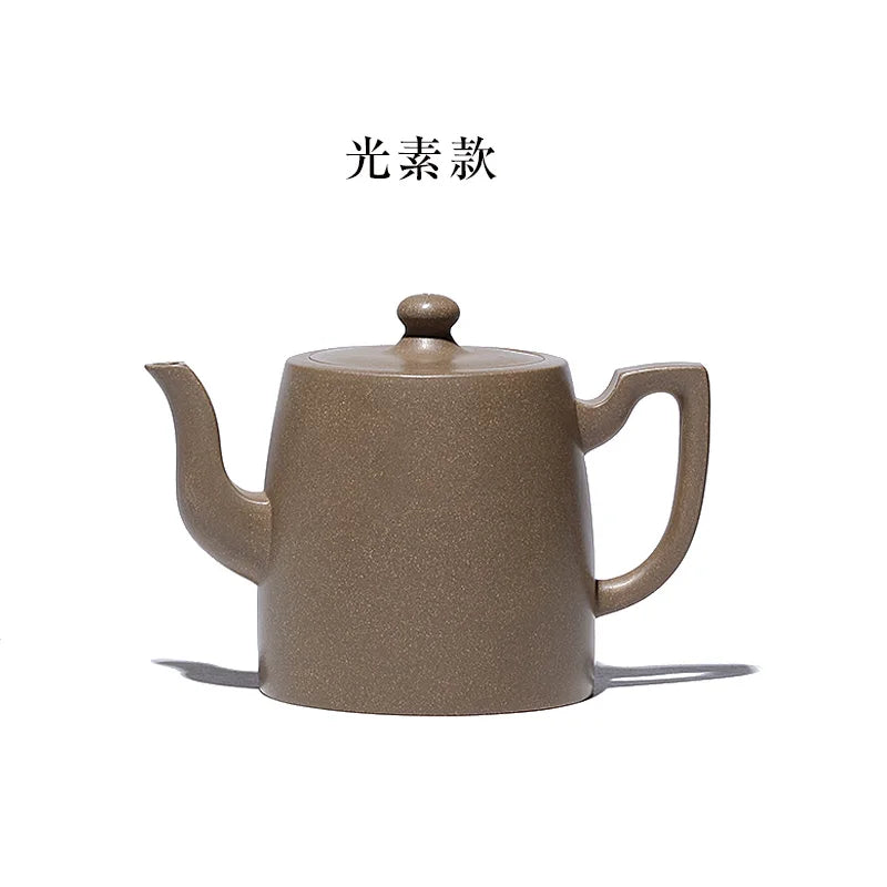 Tibetan Pot World Yixing Purple Clay Handmade By Famous Tea Master Dale With Early Sky Green Sand Han Rhyme