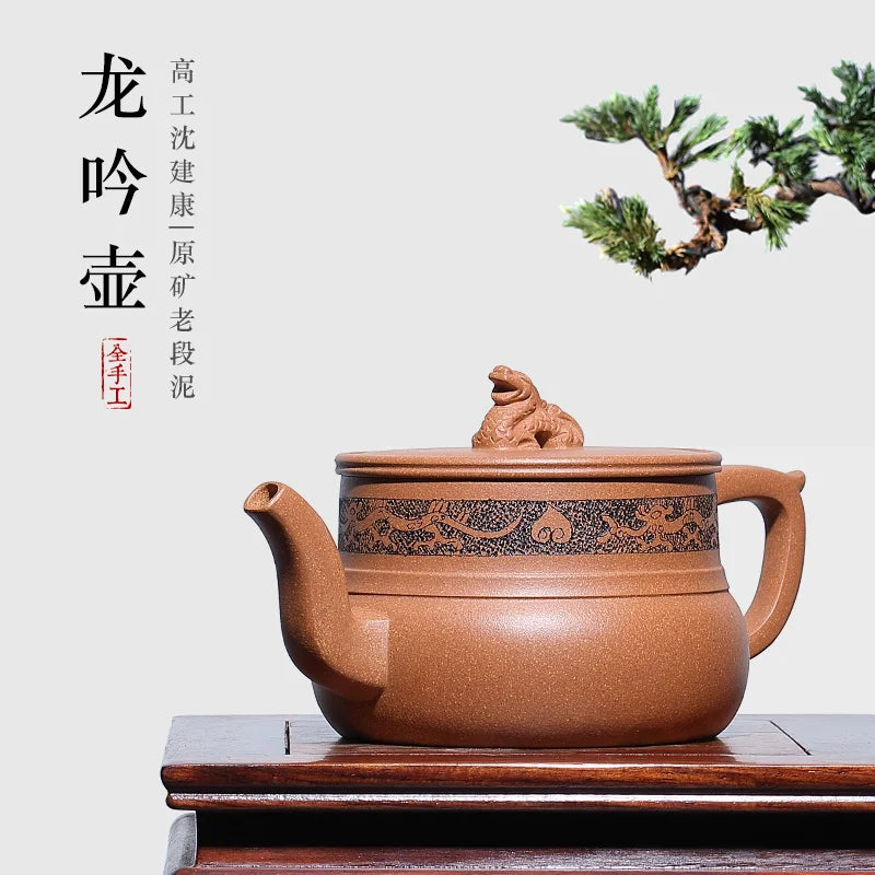 Tibetan pot of the pure manual recommended yixing high jian-kang shen old purple clay teapot tea meditation satori pot