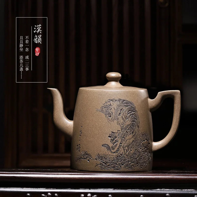 Tibetan yixing recommended all hand pot of the world famous dell its early azure sand hanring the teapot