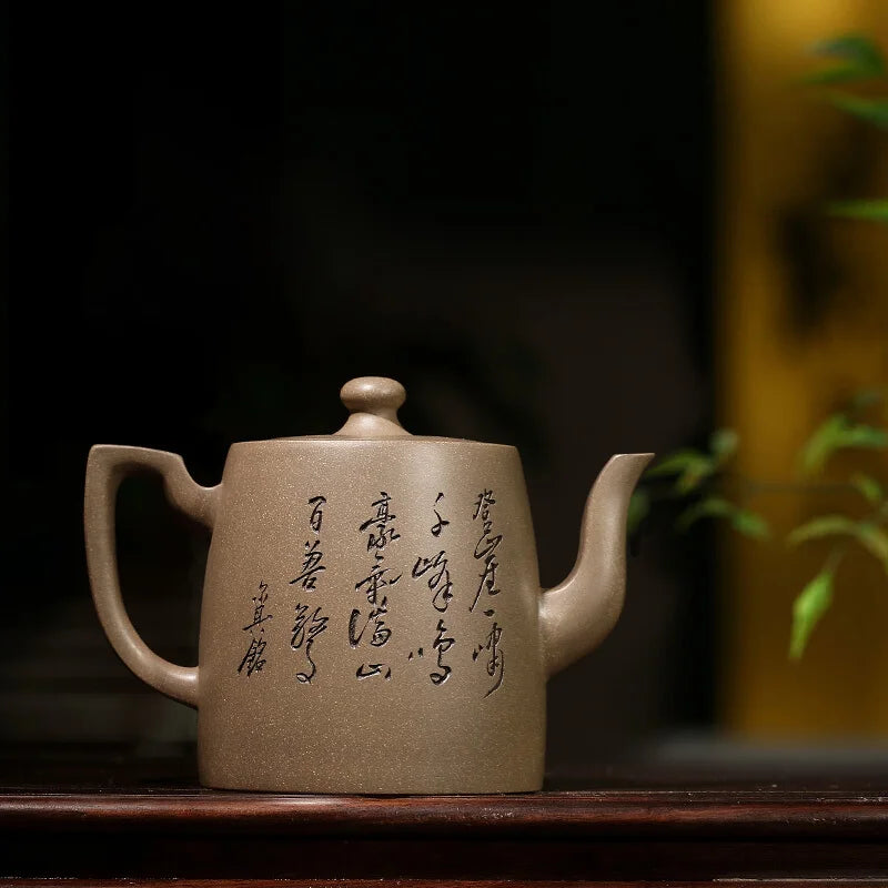 Tibetan yixing recommended all hand pot of the world famous dell its early azure sand hanring the teapot