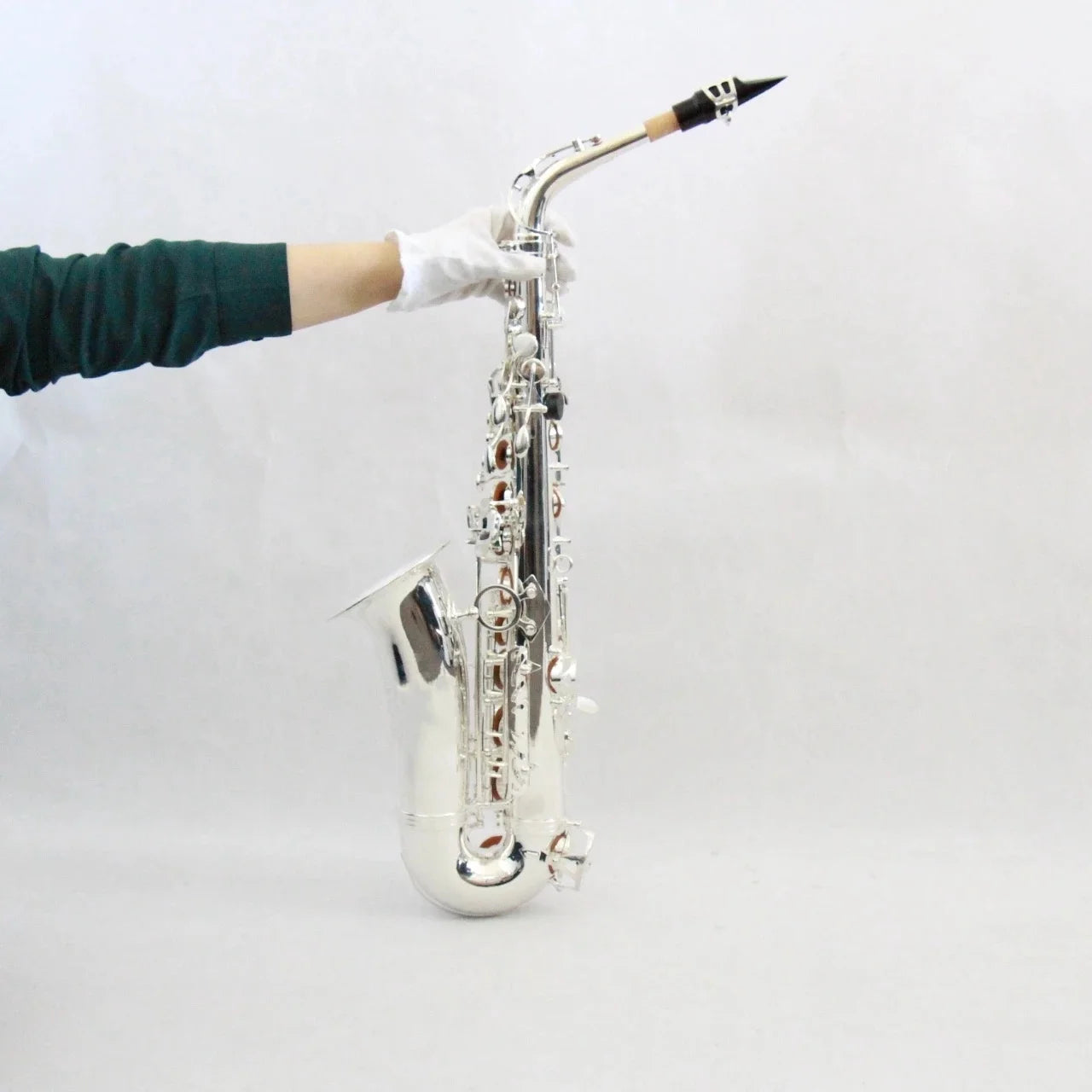 Top Quality alto saxophone Wholesale Woodwind professional saxophone alto silver plated