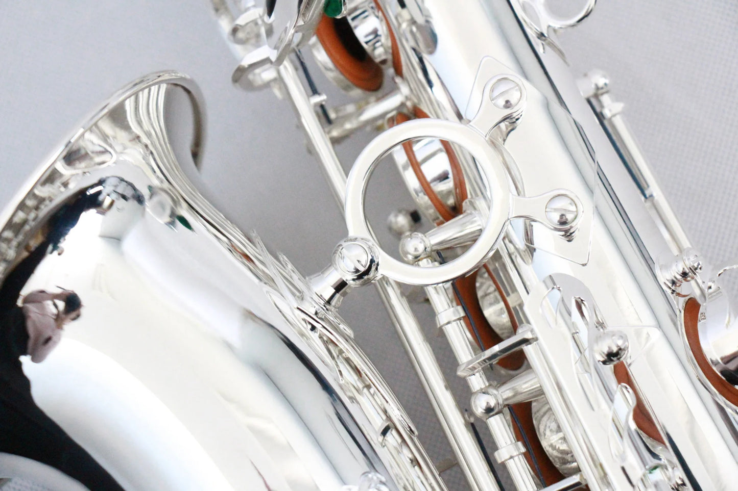 Top Quality alto saxophone Wholesale Woodwind professional saxophone alto silver plated