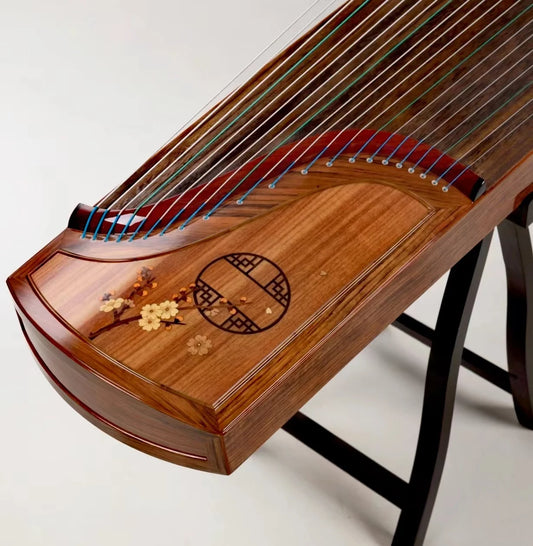 MMOOKA Traditional Chinese Guzheng Hand-dug Zither 21-string National Musical Instrument CTNC Brand Zither