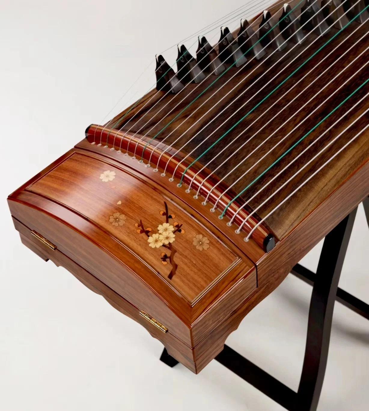 MMOOKA Traditional Chinese Guzheng Hand-dug Zither 21-string National Musical Instrument CTNC Brand Zither