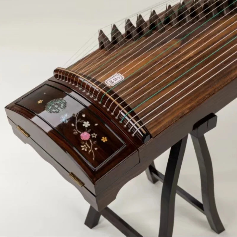 Traditional Chinese guzheng hand-dug zither, 21-string national musical instrument CTNC brand zither