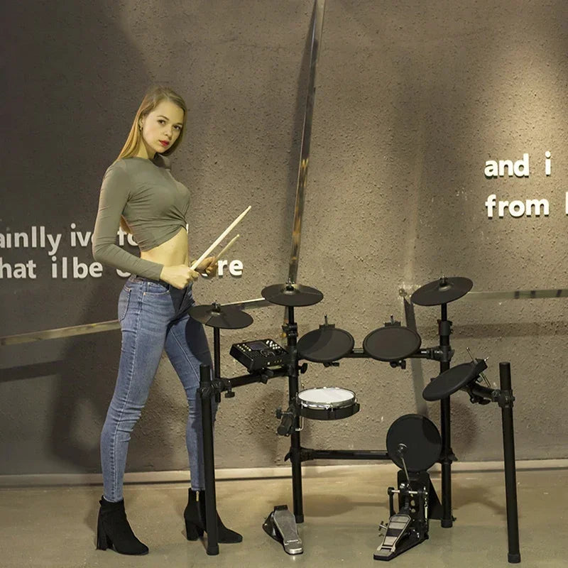 Trigger Electronic Drums Adults Set Instrument Practice Machine Professional Drum Pad Tambour Musique Music Studio Equipment