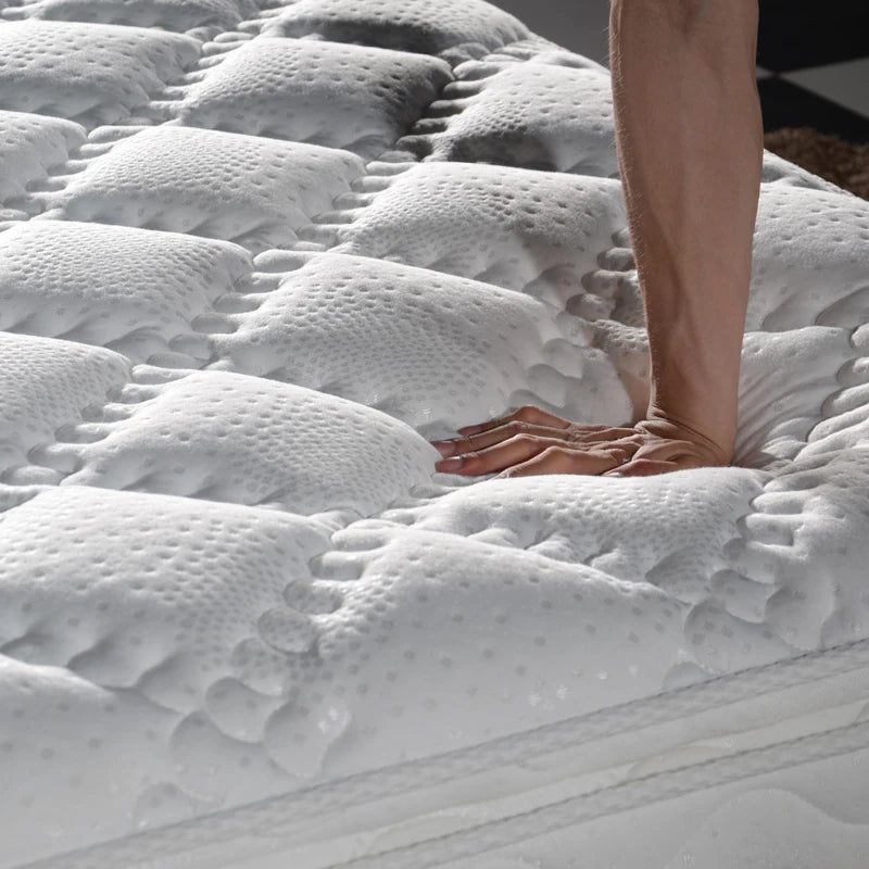 Ultra-soft latex mattress five-star hotel spring vacuum compression package can be folded 1.8 2.2 m2.