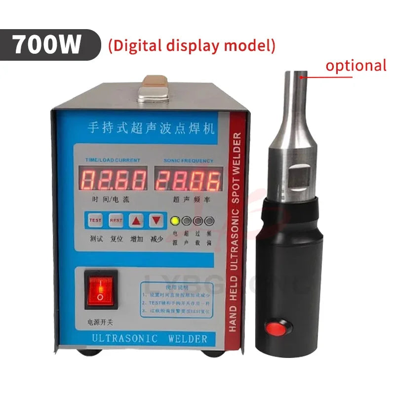 Ultrasonic Plastic Welding Machine For Automotive Interiors Plastic Spot Welder Equipment Mash Welder Tools 700W 1000W 1400W