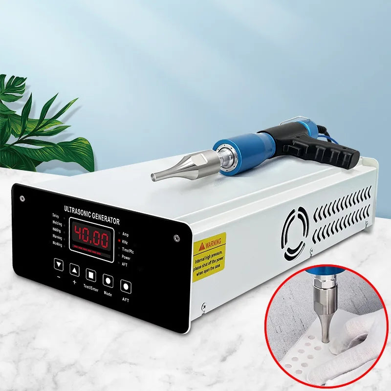 Ultrasonic hand plastic spot welder machine small portable hand-held spot welding equipment 30K 35K 40K