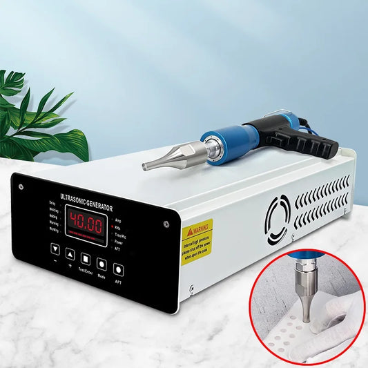 Ultrasonic hand plastic spot welder machine small portable hand-held spot welding equipment 30K 35K 40K