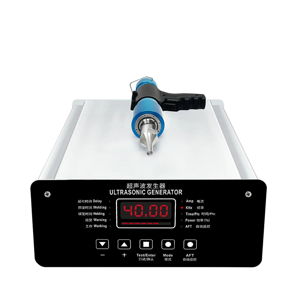 Ultrasonic hand plastic spot welder machine small portable hand-held spot welding equipment 30K 35K 40K