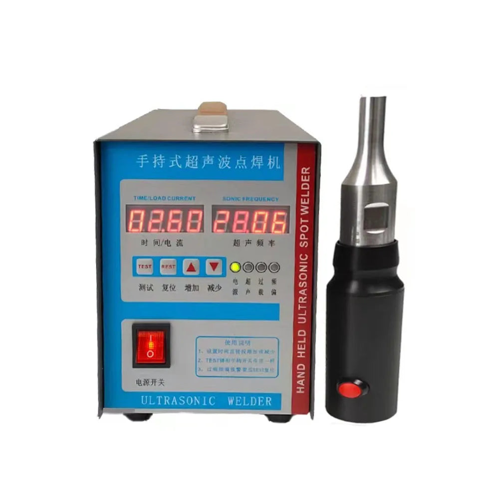 Ultrasonic welding machine AC 110V/220V Ultrasonic Welding Equipment Mash Welder For Sound Insulation Cotton Non-woven Fabric