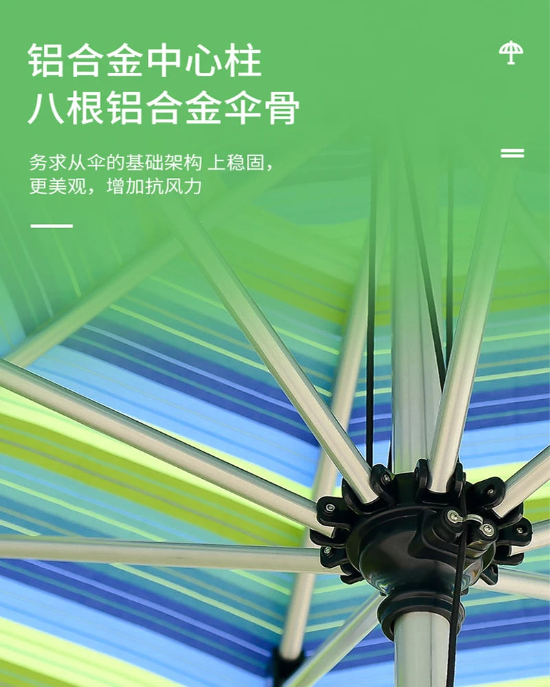 Umbrella Outdoor Umbrella Outdoor Parasol Sun Umbrella Pillar Umbrella Garden Balcony Terrace