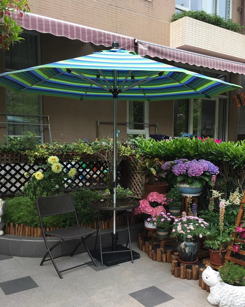 Umbrella Outdoor Umbrella Outdoor Parasol Sun Umbrella Pillar Umbrella Garden Balcony Terrace
