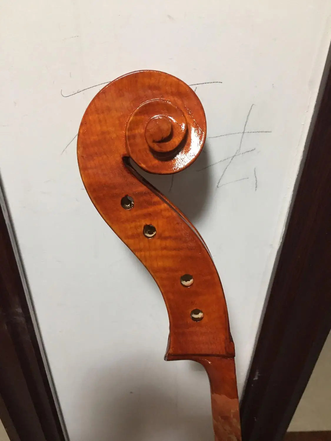 Upscale 100% handmade Varnish Cello 4/4 Orange Natural Flamed Grade AAA Spruce Panel ViolonCello stringed instrument wholesale