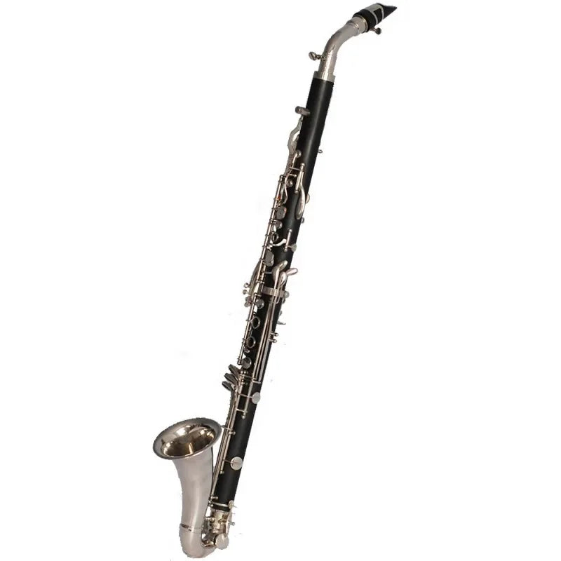 MMOOKA Useful Fashion Ebonite Body Nickel Plating  Tone Eb Alto Clarinet
