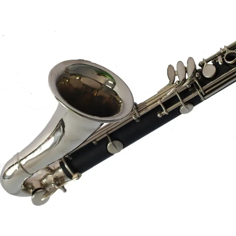 MMOOKA Useful Fashion Ebonite Body Nickel Plating  Tone Eb Alto Clarinet