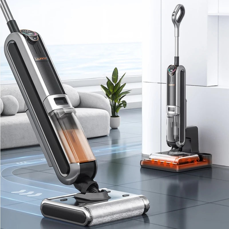 Uwant x100pro floor washer drying, sweeping, suction and towing integrated machine wireless handheld  intelligent vacuum cleaner