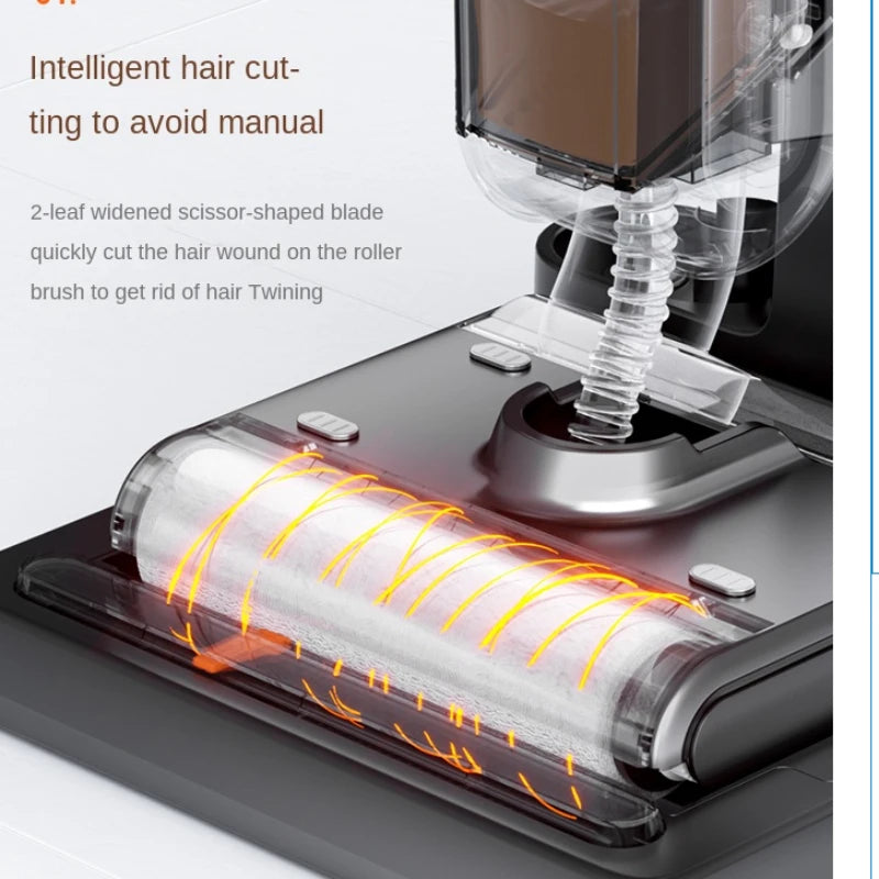 Uwant x100pro floor washer drying, sweeping, suction and towing integrated machine wireless handheld  intelligent vacuum cleaner