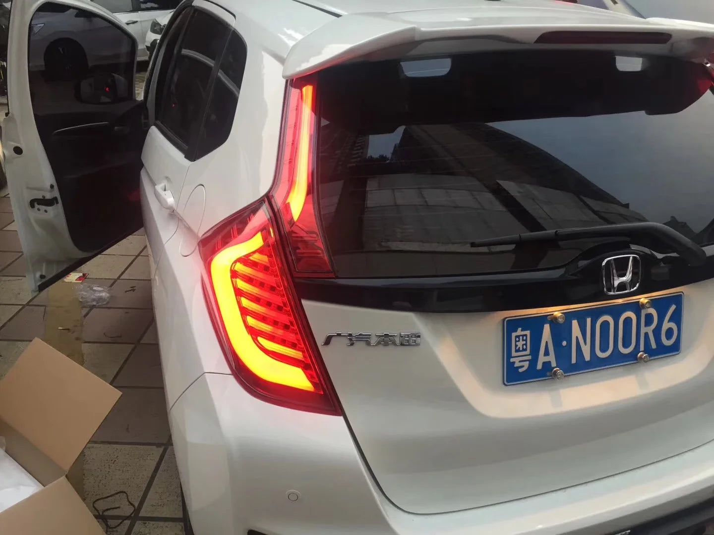 VLAND Hersteller für Auto Rück leuchte für FIT Rück leuchte 2014-up LED Rücklichter Für Honda JAZZ /FIT