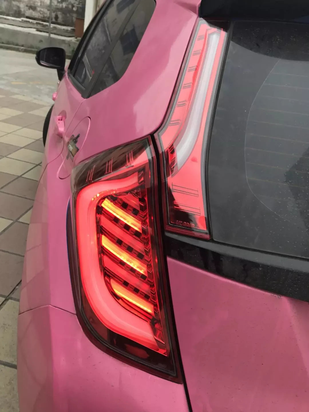 VLAND Hersteller für Auto Rück leuchte für FIT Rück leuchte 2014-up LED Rücklichter Für Honda JAZZ /FIT