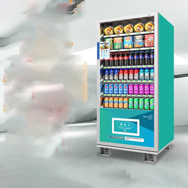 Vending machines, beverage and snack vending machines, cold and hot drinks, unmanned vending machines, self-service vending mach