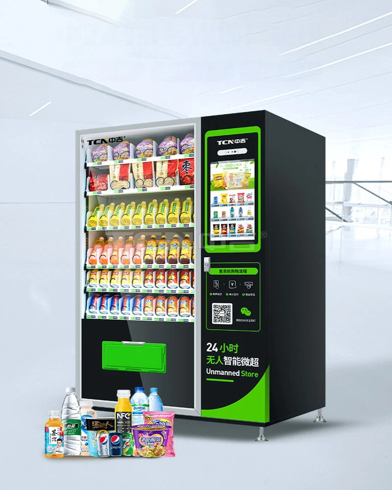 Vending machines, self-service vending machines, vending machines, snack and beverage vending machines, commercial use