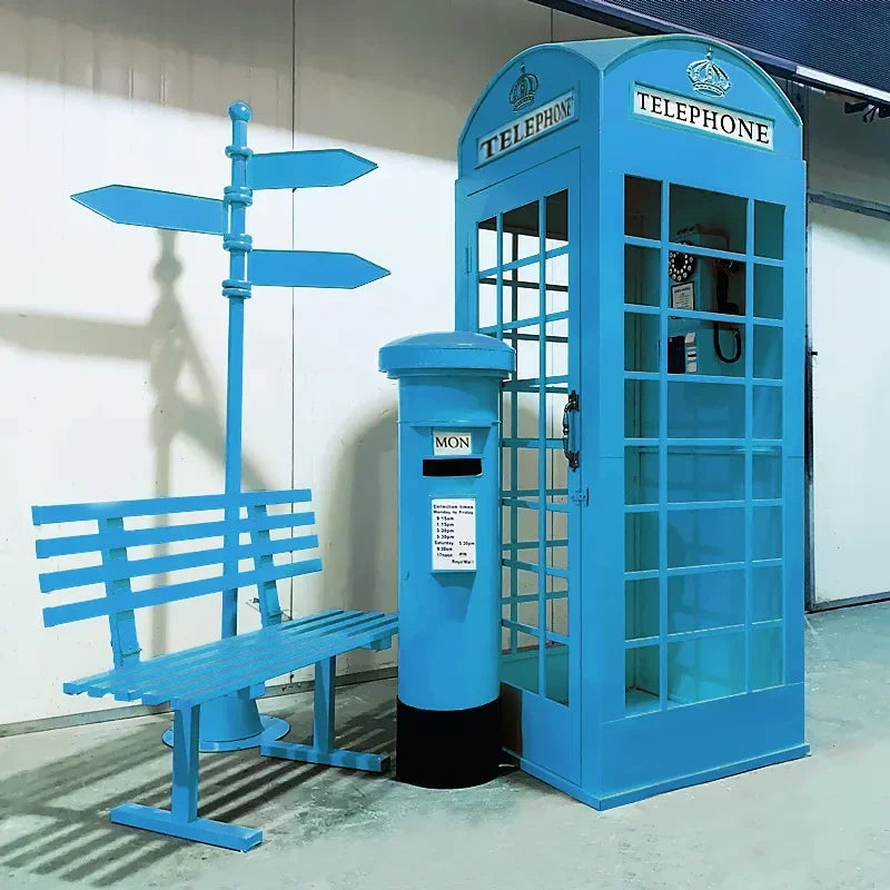 Vendita calda cabina telefonica rosa londra Retro 360 cabina auricolare artigianale fatta a mano per luso della festa nuziale