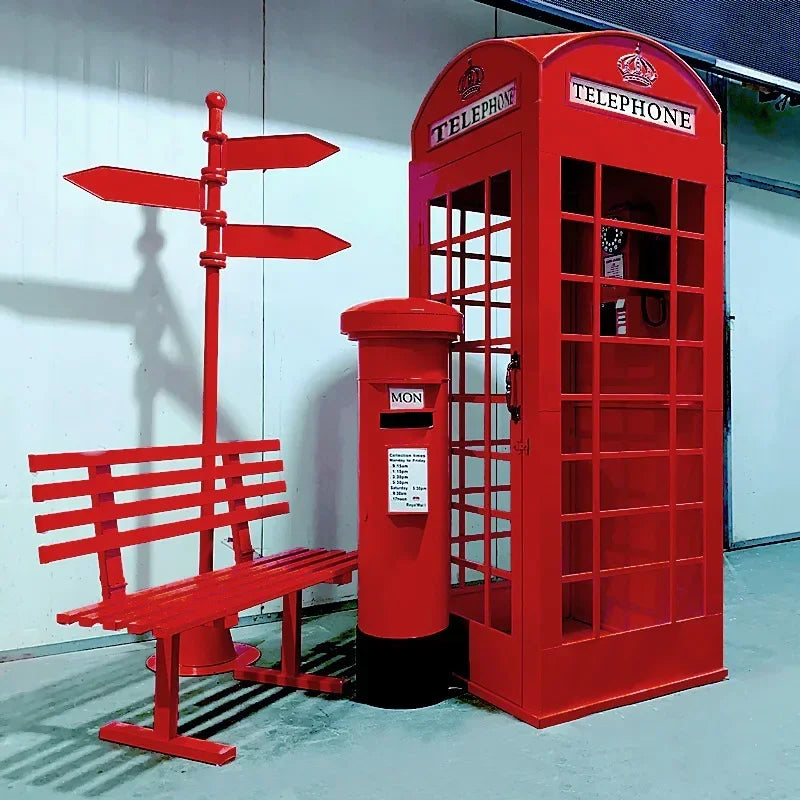Vendita calda cabina telefonica rosa londra Retro 360 cabina auricolare artigianale fatta a mano per luso della festa nuziale