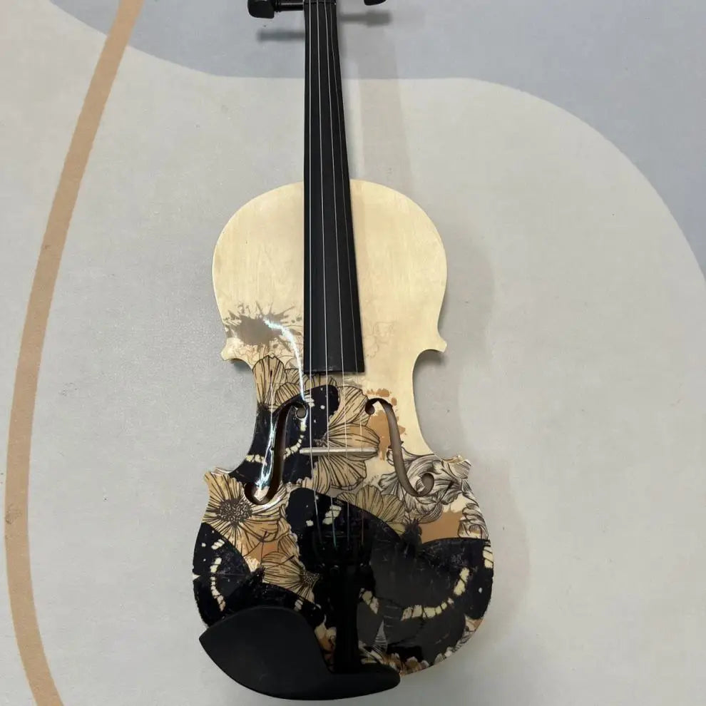 MMOOKA Violin Professional level Vintage handmade Classical Painting String instruments