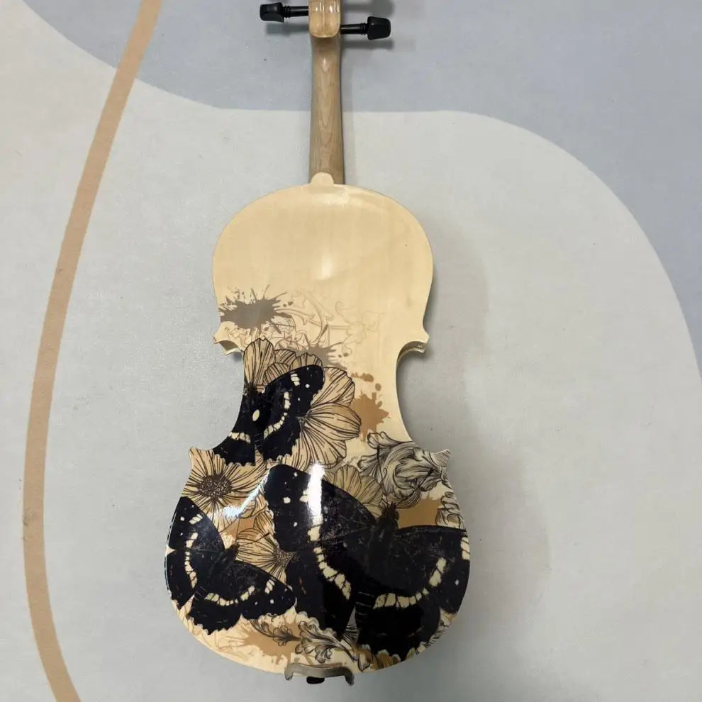 MMOOKA Violin Professional level Vintage handmade Classical Painting String instruments