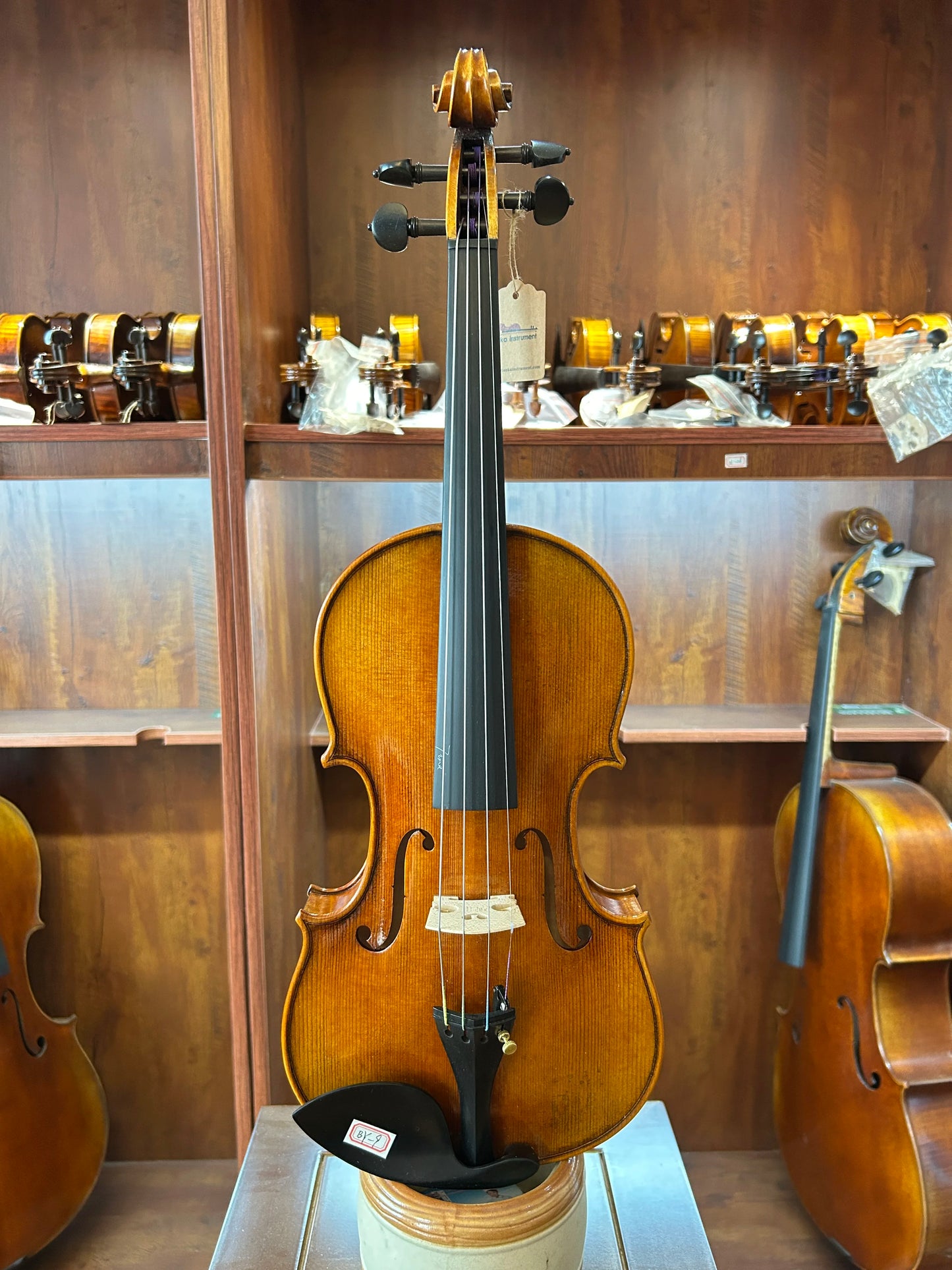 Violin instruments  Stradivari model violin Flame handmade violin 바이올린 악기 Instrumentos violino  Strumenti per violino ไวโอลิน